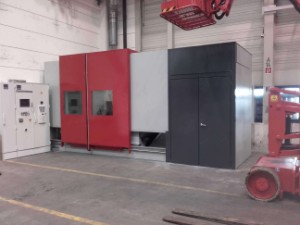 Schallschutzkabinen Aufbau / Wartung