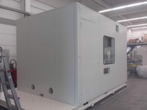 Schallschutzkabinen Aufbau / Wartung