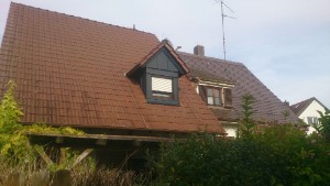 Verkleidung mit Prefa Aluminium (Anthrazit)